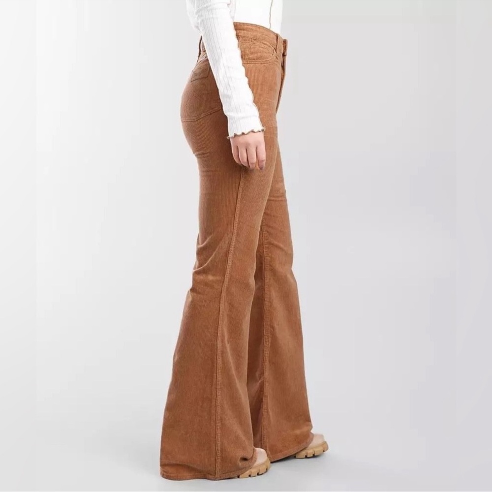 Wrangler Brown Boot Cut Flare Pants 28x34 - Picture 7 of 7